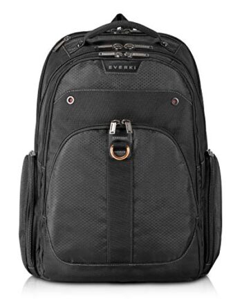 Everki Atlas EKP121, Plecak na Laptopa od 13 do 17 Cali, Czarny