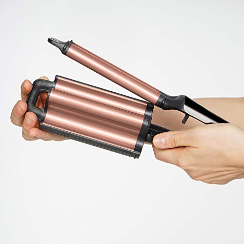 Imetec Bellissima My Pro Beach Waves GT20 400 Haarglätter, glätteisen, Keramikbeschichtung, breite und enge Wellen, natürlicher Effekt, 3 Stufen Temperatur 160 ° C - 200 ° C - obrazek 6