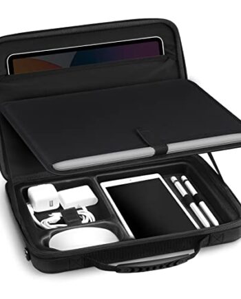 SITHON 13-calowa twarda torba na ramię na laptopa  wodoodporna  odporna na wstrząsy torba do przenoszenia tabletu elektroniczna torba do przechowywania 14-calowego Macbooka Pro M1  13 3-calowego MacBooka Pro/Air  12 9-calowego iPada Pro