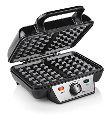 Tristar WF-2195 Waffeleisen – Zwei Waffeln gleichzeitig – Antihaftbeschichtung