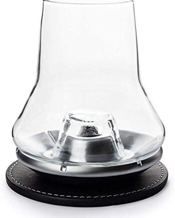 Peugeot Whisky Glas Set mit 1 Glas, 1 Metallfuß, 1 Untersetzer, Fassungsvermögen: 38 cl, Les Impitoyables, 266097