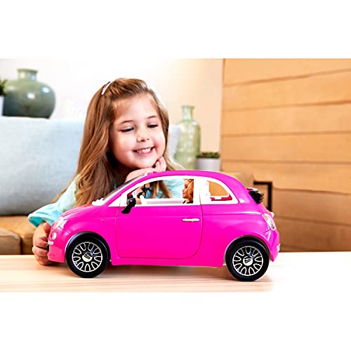 Barbie Fiat 500 Zestaw z Lalką, Wielokolorowy, Od 3 Lat - obrazek 5