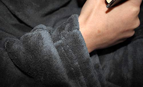 Brandsseller Puszysty koc do oglądania telewizji z rękawami, 150 x 180 - obrazek 6