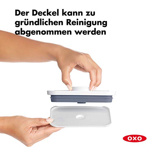 OXO Good Grips POP-Behälter – luftdichte, stapelbare Aufbewahrungsbox mit Deckel für Lebensmittel – 1,6 l für Kaffee und mehr - obrazek 6