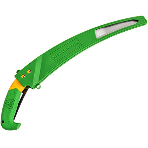 GRÜNTEK Zakrzywiona piła ogrodowa ORCA 330 mm, piła ręczna do ogrodnic - obrazek 4