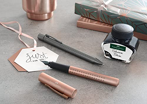 Faber-Castell 201526 - Geschenkset Grip Edition, anthrazit, mit Füllfederhalter M und Kugelschreiber XB - obrazek 3