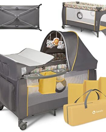Lionelo Sven Plus 2 W 1 Dziecięce Łóżeczko Dla Dzieci Od Urodzenia Do