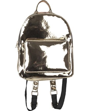 Urban Classics Midi Metallic Backpack plecak, 28 cm, złoto, 28 cm, Plecak