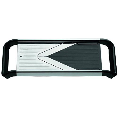 WMF Gemüsehobel Top Tools Cromargan Edelstahl rostfrei spülmaschinengeeignet Hobeleinsatz Fingerschutz Aufbewahrungsbox für Hobeleinsätze - obrazek 9