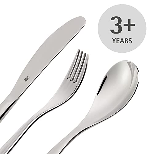 WMF Kinderbesteck ZWERGE 4-teilig ab 3 Jahren Edelstahl rostfrei poliert Cromargan spülmaschinengeeignet - obrazek 4