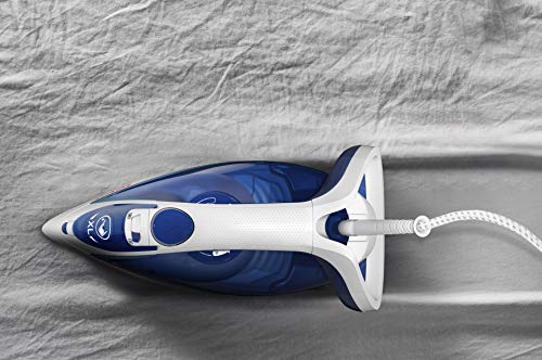 Tefal FV5736 Easygliss Dampfbügeleisen (2500 Watt, extra Dampfstoß: 220 g/Min., Tankfüllmenge: 270 ml) blau/weiß - obrazek 3