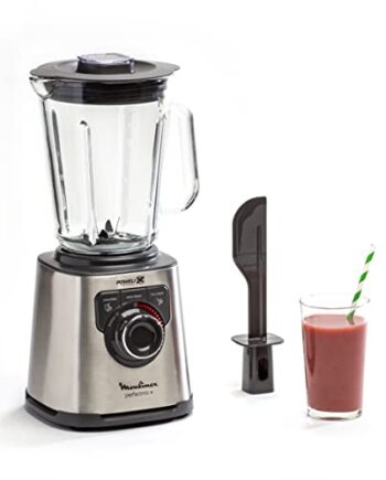 Moulinex Perfect Mix + LM811D10 - mikser 1200 W, glazurowana stal nier