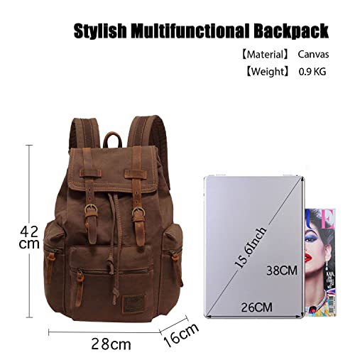 FANDARE plecak na laptopa o przekątnej 15,6 cala, plecak szkolny, plec - obrazek 6