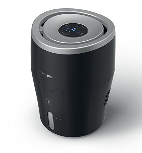 Philips HU4813 10 nawilżacz powietrza do 44 m² higieniczna technologia NanoCloud cichy tryb nocny tryb automatyczny kolor czarny - obrazek 10