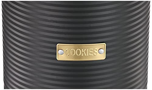 Typhoon OTTO Kollektion, schwarz, 2,6 Liter Keksdose, Stahl, Bambusholz, Silikon - obrazek 6