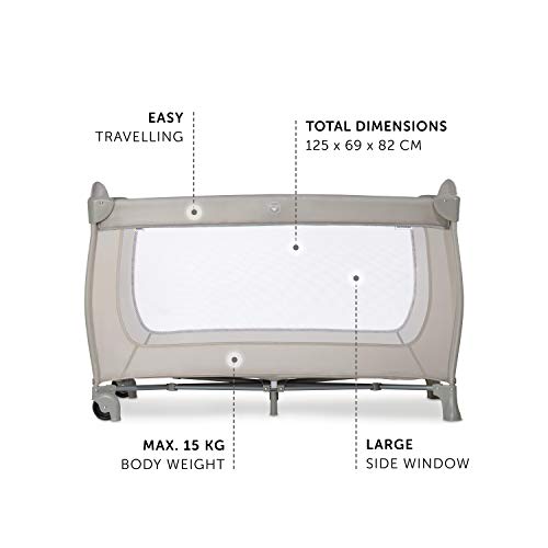 Hauck Sleep N Play Go Plus 4-częściowe łóżeczko turystyczne, od urodze - obrazek 11