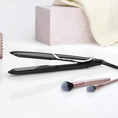 BaByliss Sleek Control Wide Glätteisen mit Ionen-Technologie und extra langen & breiten Platten mit Turmalin-Keramik Beschichtung und Kammaufsatz ST397E - obrazek 3