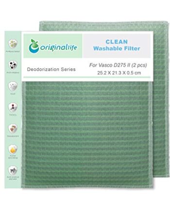 Originallife CLEAN oczyszczacz powietrza do KWL (kontrolowana wentylacja w pomieszczeniach) Vasco D275 II (2 sztuki)