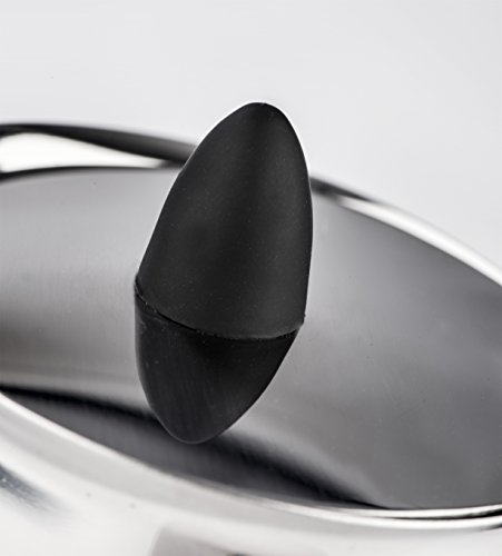 Barazzoni die Espressokocher 6 Tassen, Aluminium, Grau, 11.3 x 14.8 x 19.7 cm - obrazek 6