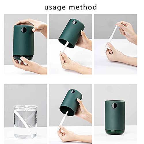 Yunzen 20 sztuk patyczków nawilżających powietrza z bawełny filtr bawełny filtr do napełniania pałeczki wymienne pałeczki do napełniania przenośne osobiste urządzenie USB do nawilżania powietrza w biurze sypialni samochodzie hotelu - obrazek 5