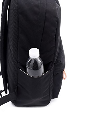 Joymoze Klasyczny, jednokolorowy, wodoszczelny plecak szkolny dla nast - obrazek 4