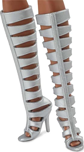 Barbie Signature Barbie Looks Lalka z drobną sylwetką i rudymi lokami HCB77, Wielokolorowa - obrazek 3