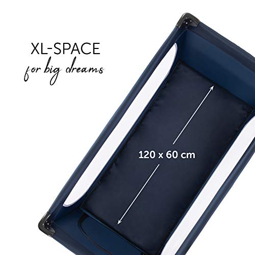 Hauck 603604 Dziecięce Łóżeczko Turystyczne, Granatowy, Do 15 kg - obrazek 5