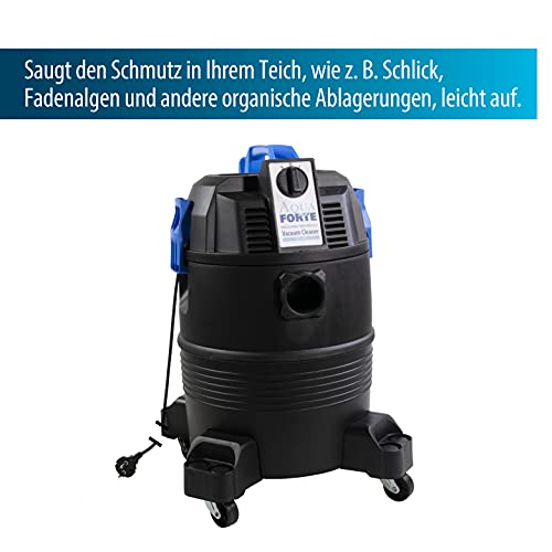 Aquaforte Pond Vacuum Cleaner Teich-, Nass-und Trockensauger, Schwarz - obrazek 5