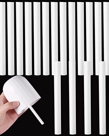 Yunzen 20 sztuk patyczków nawilżających powietrza z bawełny  filtr bawełny  filtr do napełniania  pałeczki wymienne  pałeczki do napełniania  przenośne  osobiste urządzenie USB do nawilżania powietrza w biurze  sypialni  samochodzie  hotelu
