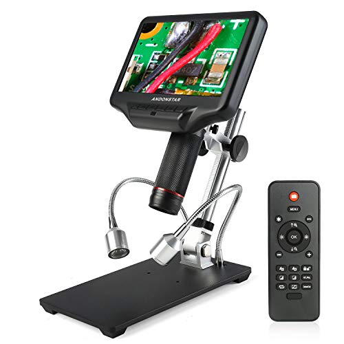 Andonstar AD407 cyfrowy mikroskop 3D HDMI z 4 MP UHD i 7-calowym wyświ - obrazek 9