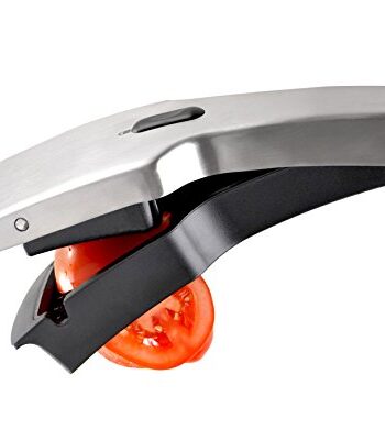 GEFU 13420 Scheibenschneider TARI - Edelstahl Schneider für Gemüse und Obst - Robuster und scharfer Gemüseschneider