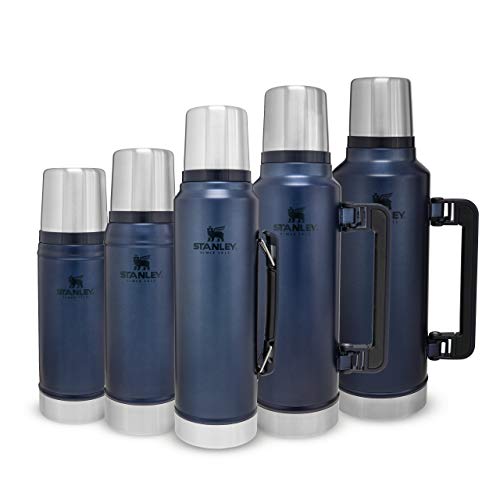 Stanley Classic Legendary Thermosflasche 473 ml Nightfall - Edelstahl Thermoskanne - BPA-frei - Thermos Hält 15 Stunden Heiß oder Kalt - Deckel Fungiert Auch als Trinkbecher - Spülmaschinenfest - obrazek 2