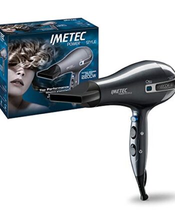Imetec Power To Style K5 2200 Haartrockner Ionen-Technologie zum Regenerieren der Feuchtigkeitsbalance der Haare
