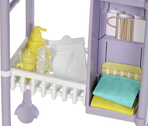 Barbie, Zestaw Do Zabawy Pediatra Z Lalką Blondynką, 2 Małymi Lalkami I Akcesoriami Do Zabawy GKH23 - obrazek 4