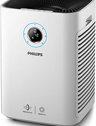 Philips Connected AC5659/10 oczyszczacz powietrza (dla alergików  do 130 m²  CADR 500 m³/h  czujnik AeraSense) ze sterowaniem za pomocą aplikacji