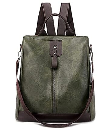 GLÜCKZEI Plecak damski, plecak antykradzieżowy, wielofunkcyjna torba na ramię, tornister szkolny