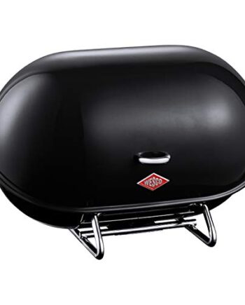 WESCO Single Breadboy Brotkasten, Stahlblech, schwarz, 34x23x21cm