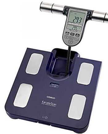 Omron HBF-511B-E Monitor Składu Ciała, Niebieski, 8 Czujników