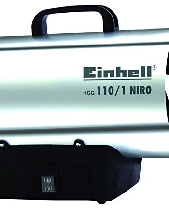Einhell HGG 110/1 Niro (DE/AT) (płaszcz grzewczy z ocynkowanej blachy stalowej, obudowa z blachy stalowej, zapłon piezoelektryczny, zabezpieczenie przeciwpożarowe)