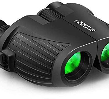 Lekka lornetka z noktowizorem słabego światła, duża moc, 10 x 25, mini kompaktowa lornetka dla dzieci, dorosłych, obserwacja ptaków, teleskop, na podróż, kemping, polowanie, koncert, sport