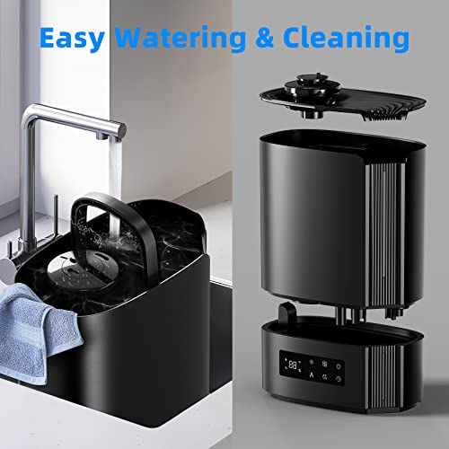 CONOPU Nawilżacz powietrza 6 l ultradźwiękowy nawilżacz powietrza o stałej temperaturze do użytku domowego z trzema trybami cichy nawilżacz powietrza z wieloma trybami wilgotności i funkcją czasu - obrazek 3