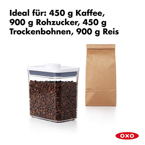 OXO Good Grips POP-Behälter – luftdichte, stapelbare Aufbewahrungsbox mit Deckel für Lebensmittel – 1,6 l für Kaffee und mehr - obrazek 9