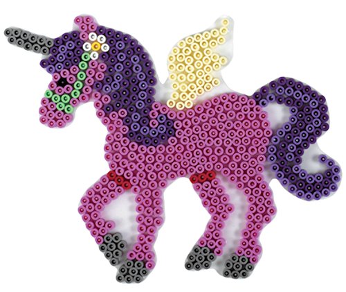 Hama Perlen 208-67 Bügelperlen im Eimer mit ca. 30.000 bunten Midi Bastelperlen mit Durchmesser 5 mm im Grundfarben Mix, kreativer Bastelspaß für Groß und Klein - obrazek 5