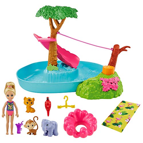 Barbie and Chelsea The Lost Birthday Splashtastic Pool Surprise Playse