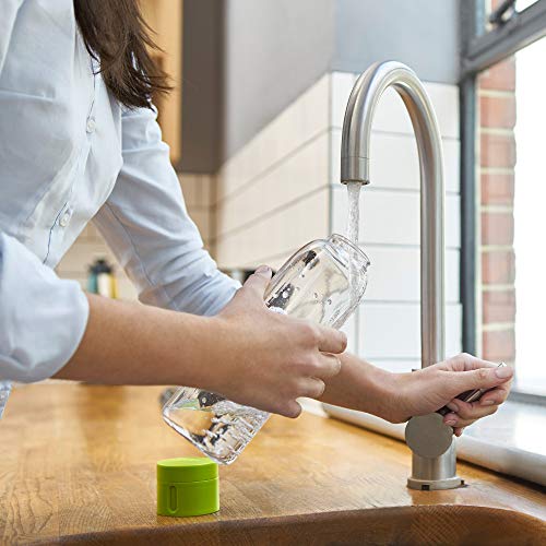 Joseph Joseph Dot - Trinkflasche mit Kontrollfunktion, 600 ml - grün - obrazek 10