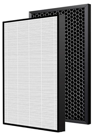 FY2422/30 i FY2420/30 filtr Nano-Protect do Philips 2000i Series AC2889 AC2887 AC2882 AC3829/10 oczyszczacz powietrza (zawiera 1 filtr HEPA i 1 filtr z węglem aktywnym)