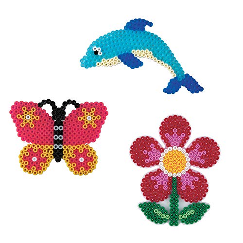 Hama Perlen 208-67 Bügelperlen im Eimer mit ca. 30.000 bunten Midi Bastelperlen mit Durchmesser 5 mm im Grundfarben Mix, kreativer Bastelspaß für Groß und Klein - obrazek 7