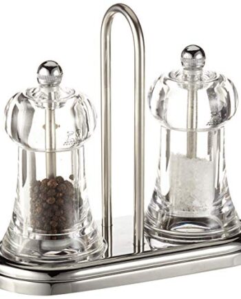 Peugeot 19051 Brasserie Pfeffer-/Salzmühle Acryl, 5,6 x 5,6 x 11 cm, transparent