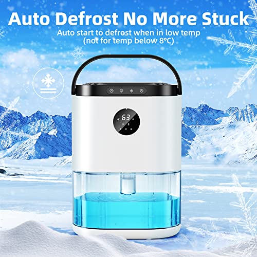 CONOPU OZC20S02 osuszacz powietrza do domu elektryczny osuszacz powietrza 2300 ml do sypialni łazienki automatyczne rozmrażanie 3 tryby regulacji wilgotności biały OZC20S02 - obrazek 5