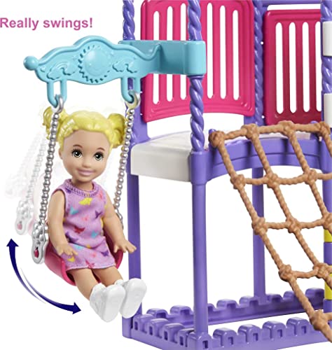 Barbie Skipper Babysitters Zestaw z Lalką, Wielokolorowy, Od 3 lat, GHV89 - obrazek 4